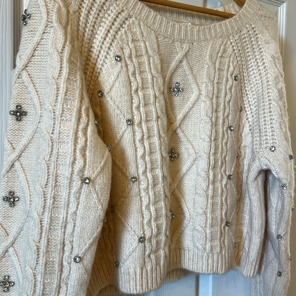 Anthropologie Astr The Label Cream Sweater - Picture 4 of 7